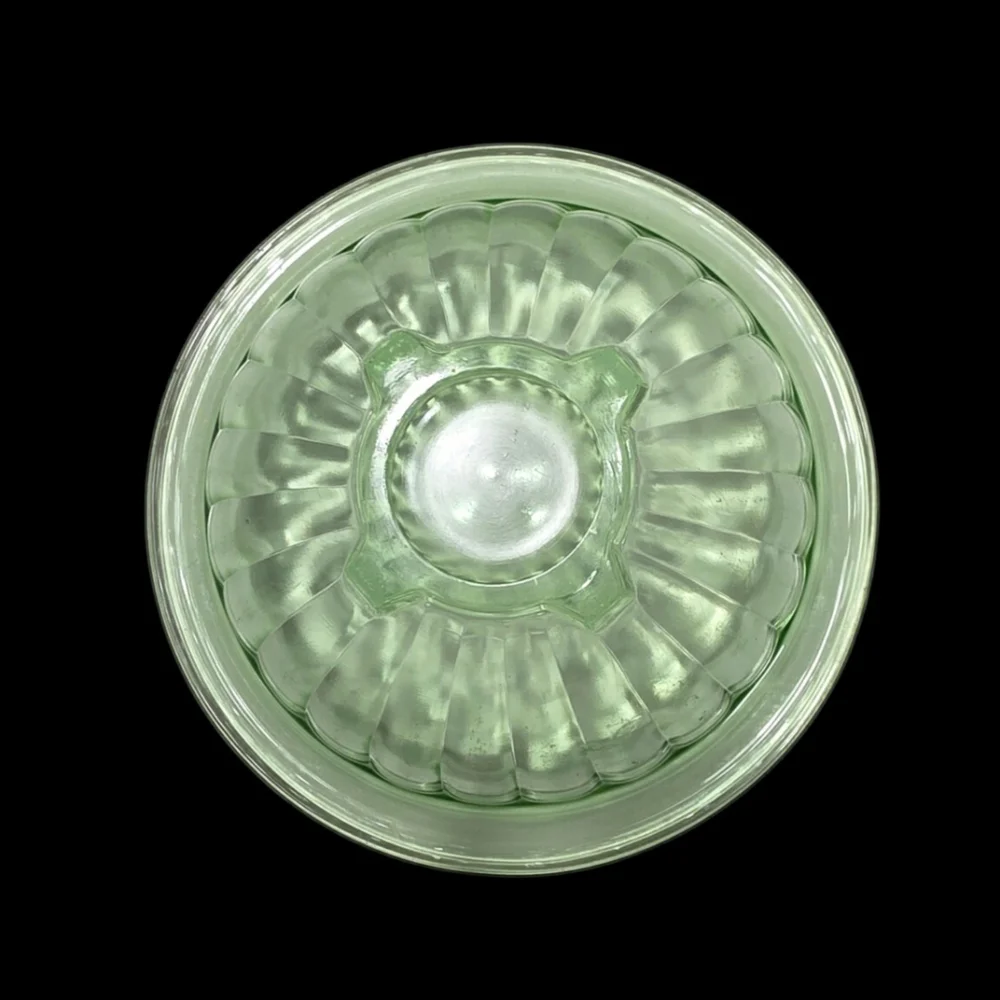 Vintage Hazel Atlas Uranium Glass Bowl